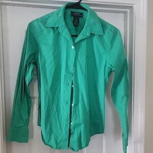 Lauren Ralph Lauren Green Women's Shirt